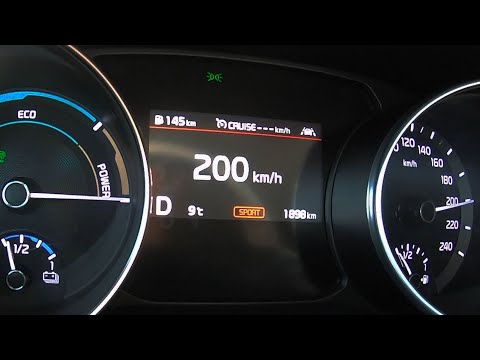 2020 Kia Ceed SW PHEV 1.6 GDI 6DCT 0-100 kmh kph 0-60 mph Tachovideo Beschleunigung Acceleration