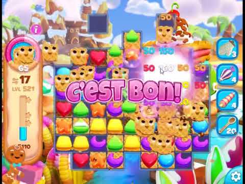 Cookie Jam Blast Level 521 - NO BOOSTERS 🍪 | SKILLGAMING ✔️