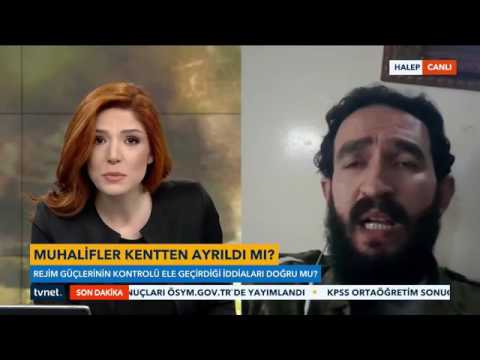 مقابلة تلفزيونية مع قائد لواء المنتصر بالله للحديث عن الأوضاع العسكرية في دبهات ريف حلب الشمالي