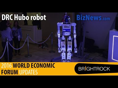 Davos Robot jostles for stardust. The rise of automation vs man.