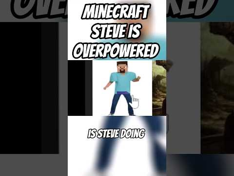 "Secret Minecraft Steve God Mode" #shorts