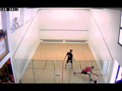 Squash - IJO 2011 - Final BU 19 - Lemmermann vs Rapp