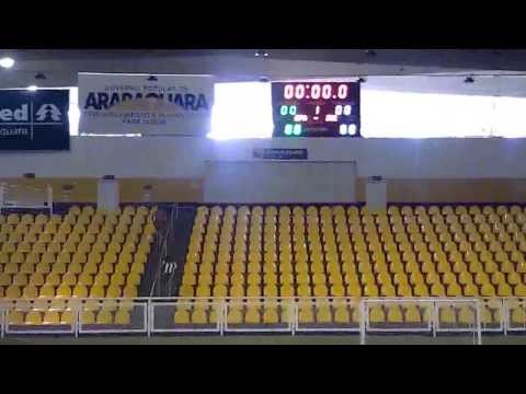 Palco das Finais da Copa InterLigas de Futsal 2013