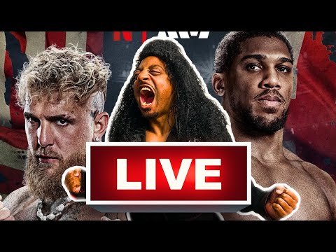 JAKE PAUL VS ANTHONY JOSHUA - LIVE COMMENTARY
