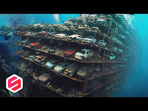 Begini Proses Penyelamatan Bangkai Kapal Yang Membawa 3000 Mobil Mewah