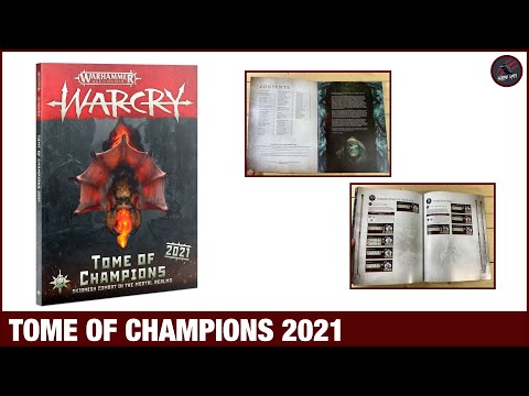 WARCRY TOME OF CHAMPIONS 2021 REVIEW - Flick Through & Overview Of All The Contents