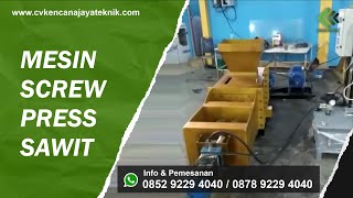 Mesin Penggiling Sawit - Mesin Press Buah Sawit