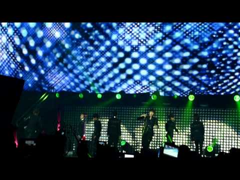 120208 Music Bank in Paris - U-Kiss - Bingeul Bingeul (cut)