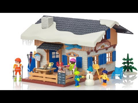 Skihütte - Komplettes Detail - - PLAYMOBIL - 9280
