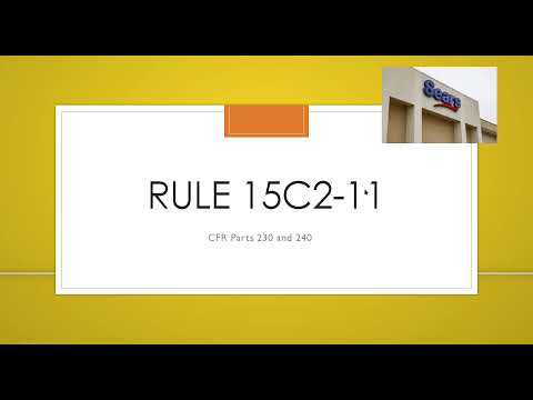 , title : 'Rule 15c2-11'