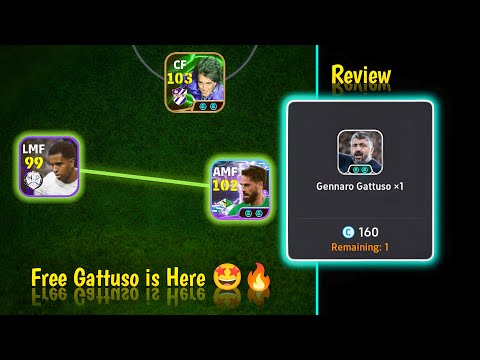 Free Gattuso Manager Review in eFootball 2026 | Good or Trash 🗑️ 