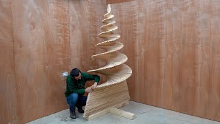 300+ Pieces Wooden Christmas Tree DIY