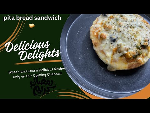Pita bread sandwich 🥪 Recipe by BEST COOKING 