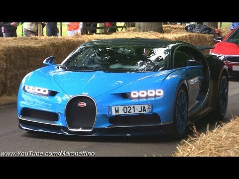 The Bugatti Chiron is Properly FAST! - Full Throttle Accelerations