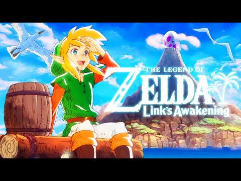 Zelda: Link's Awakening (Switch) - Full Game Walkthrough | 100% No Damage Gameplay