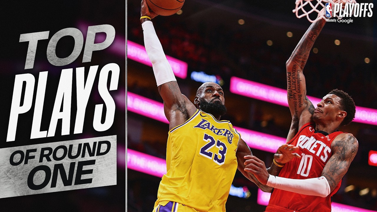 You WON’T Believe the TOP PLAYS from Round 1 🤯🔥 | NBA Playoffs presented by Google