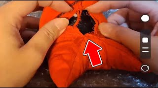 某フリマサイトで買った人形の中身を開けてみたら・・・