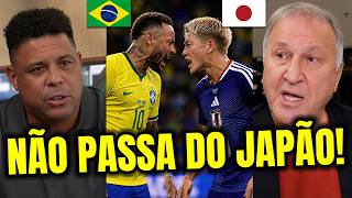 🚨 O JAPÃO VAI ELIMINAR O BRASIL? RONALDO E ZICO REVELARAM TUDO