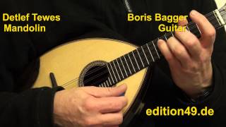 Marcello Bach BWV 974 Adagio Detlef Tewes Boris Bagger Mandolin Guitar Gitarre Oboe Concerto