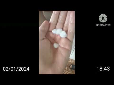 Torrmenta de Granizo en Las Heras, Mendoza (Compilación)