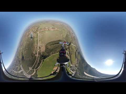 Trex 700 ArduCopter TradHeli 4.0.2-rc4 Insta360 One X with some upside down stuff
