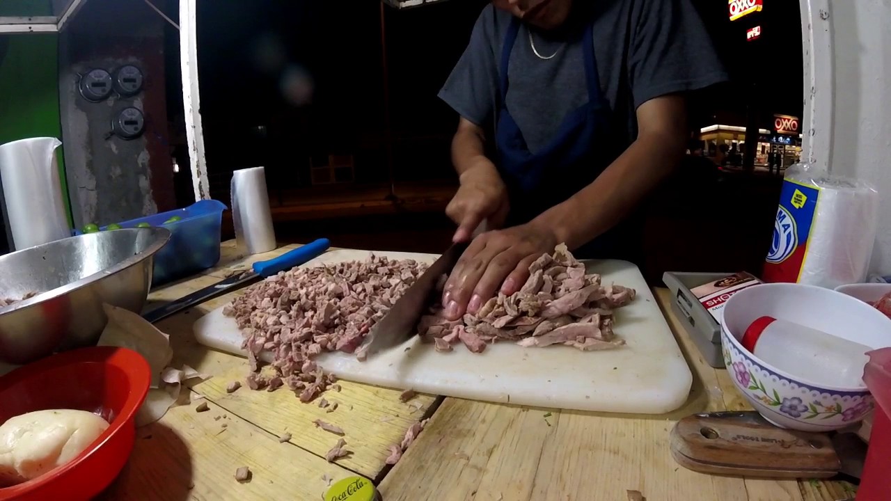 tutorial de como partir carne para tacos (efectivo)