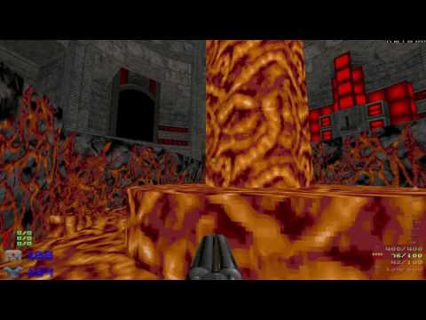 [Doom 2] Back to Saturn X E2: Tower in the Fountain of Sparks, map 23