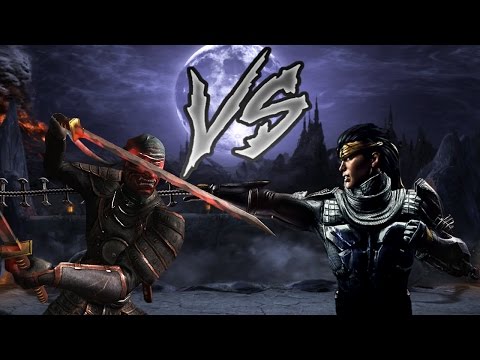 MKX Kamasi (Possessed Kenshi) VS Hayatei (Ronin Takeda)