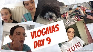 GRWM , PACKING MAKEUP ARTIST BAG &amp; 100 SUBSCRIBERS : VLOGMAS DAY 9 | Summermas