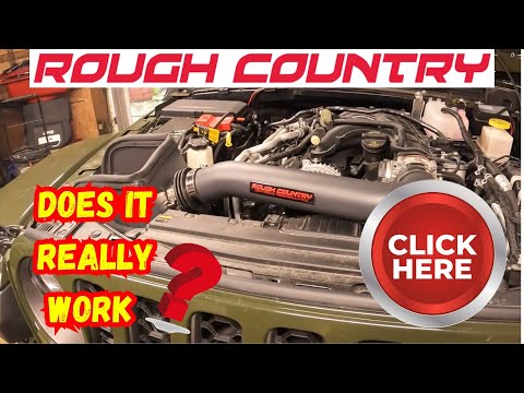 Jeep Gladiator Rough Country Cold Air Intake