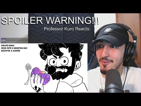 KURO REACTS to PE$O PETE x BREETON BOI - PIRATE KING! (OFFICIAL LYRIC VIDEO) [ONE PIECE]
