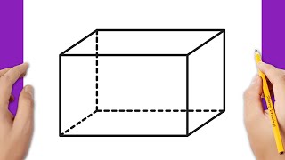 How to draw a cuboid / rectangular prism