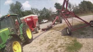 From field to the grain bin. Corn Harvest 2016