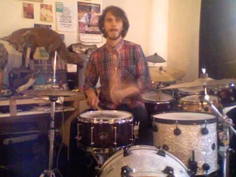 Will Taylor Drums -  One min Jam - Drummer for Spycatcher