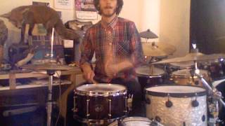 Will Taylor Drums -  One min Jam - Drummer for Spycatcher