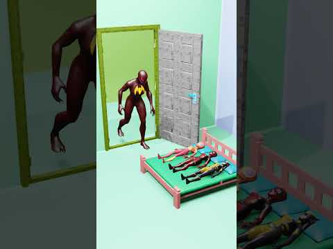 Venom vs Spiderman vs Deadpool vs Wolverine | Superheros Enjoy at Night | Marvel Animation Studios.
