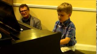 Isaac piano recital July 27, 2015 &quot;Lullaby for a Grizzly Bear&quot;
