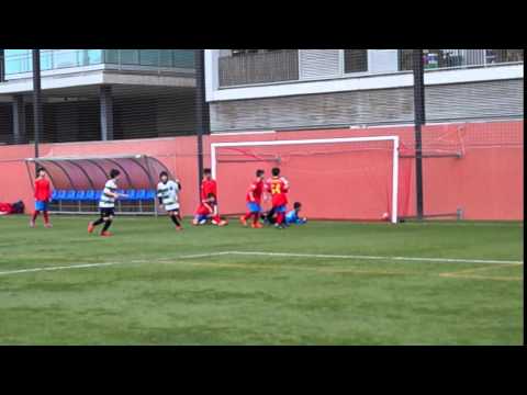 U.E.Sants Alevín "F" vs Fundació Esport Hospitalet AT "C" - Gol Ignasi