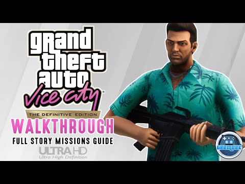 GTA Vice City Definitive Edition - Walkthrough (PC 4K 60FPS)