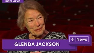 Glenda Jackson interview video