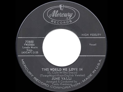 1961 June Valli - This World We Love In