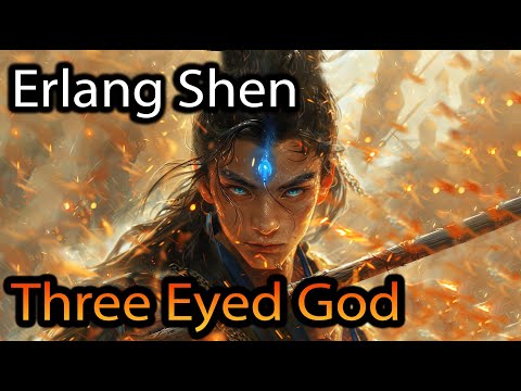Erlang Shen (Yang Jian) The Three Eyed God | Chinese Mythology Explained | Chinese Stories