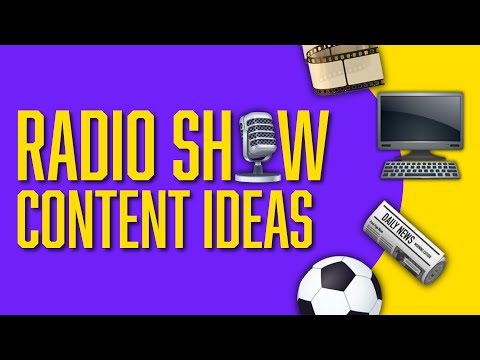 Radio Show Content Ideas | How to Make a Successful Radio Show