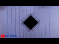 How to draw easy 3d on paper for beginners