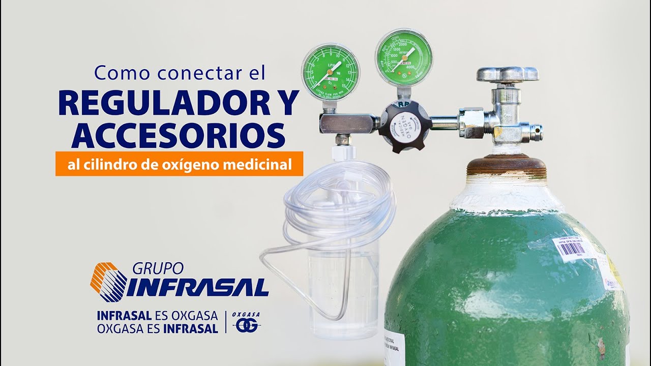 Watch Como conectar un regulador a un cilindro de oxígeno medicinal Now Como conectar un regulador a un cilindro de oxígeno medicinal