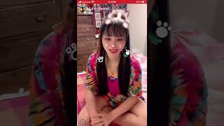 ライブ配信　ヒッピーpart② 胸チラ　谷間　nipslip