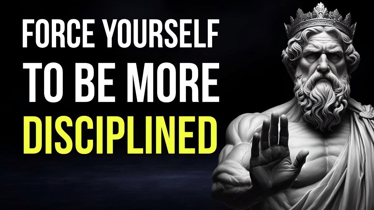 HACK Your MIND And FORCE YOURSELF To Be MORE DISCIPLINED | 12 STOIC LAWS FOR MENTAL ORDER