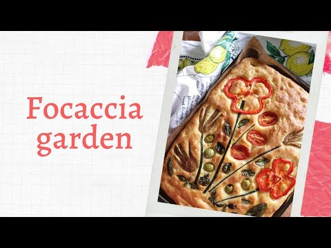 Ricetta focaccia garden