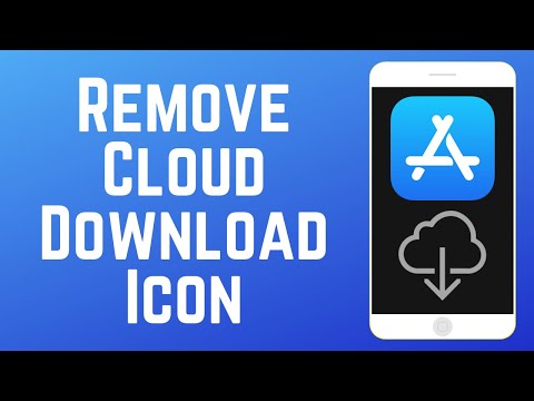 How to Hide the Cloud Download Icon from Apps on iPhone