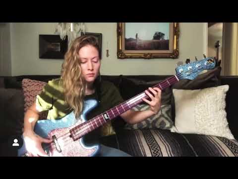 nicole row playing bass